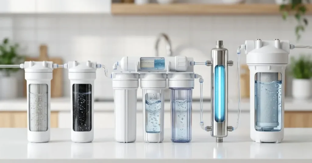 Different Types of Water Filters Explained Simply