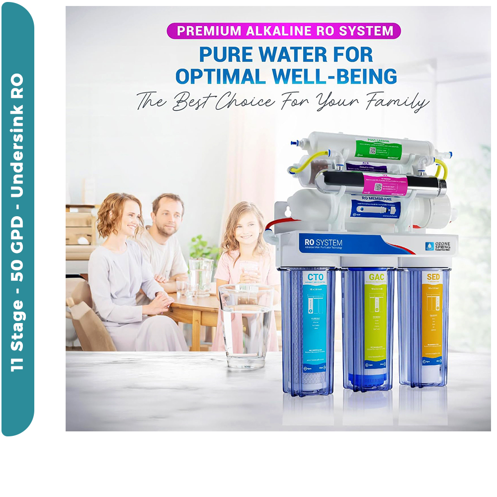 The Ultimate Doctor-Recommended Under sink Purifier – 11-Stage 50 GPD UV & pH Alkaline RO - Image 4